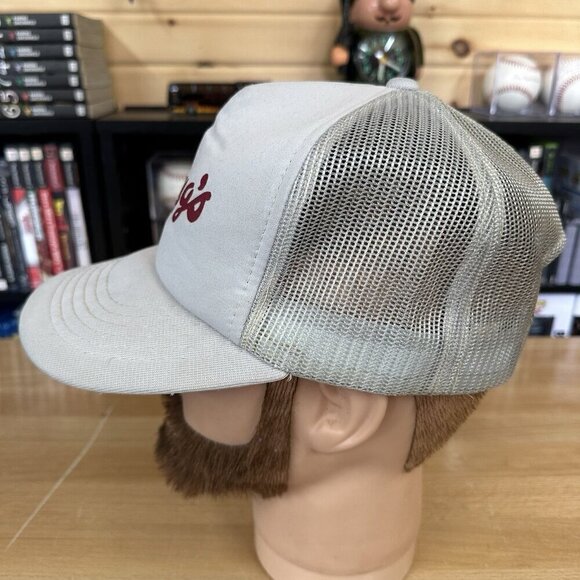 Vintage Kellogg’s Cereal Hat Snapback Foam Mesh Grey - Picture 2 of 6